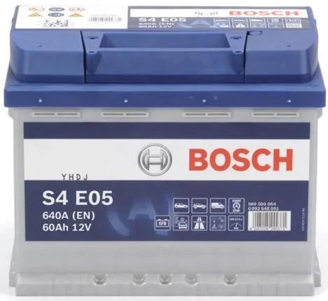 Автомобільний акумулятор Bosch S4 12В 60А 640А R+ (0092S4E051)